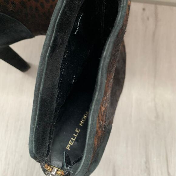 Pelle Moda Cowhide Platform Heels 6 - Picture 4 of 6